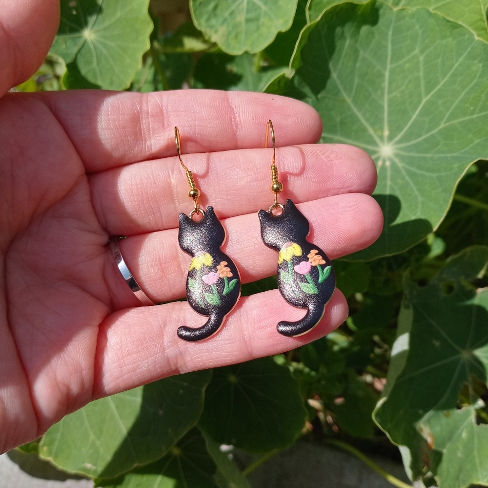 COPY - Kitty earrings